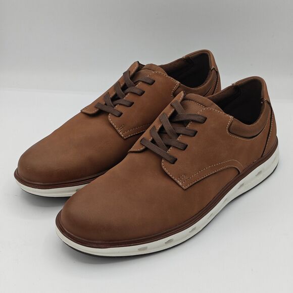 Lands\' End Men\'s Sport Oxford Tan Comfort Casual Dress Shoes Men\'s main image 6